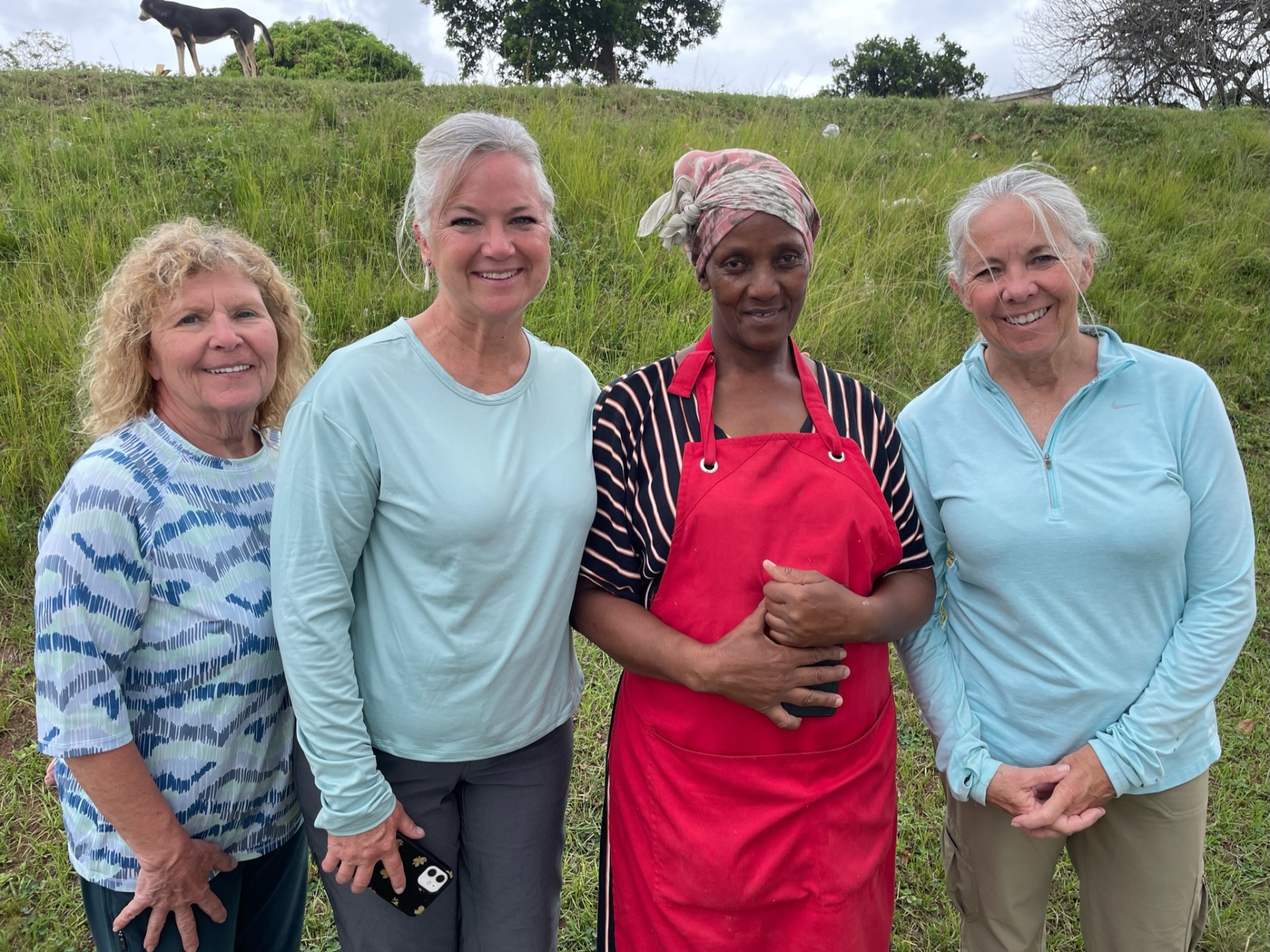 Friends with the Ntshongweni school cook